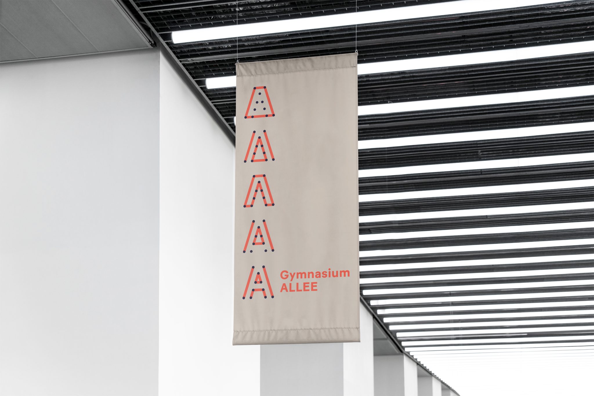 Gymnasium-ALLEE-Corporate-design-Flag2